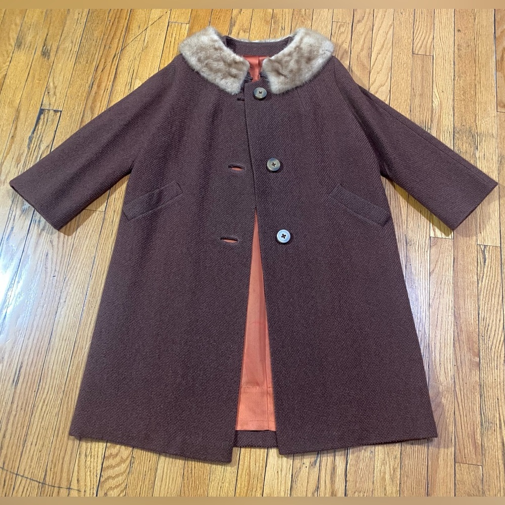 Vintage Sycamore: Fancy, button-up coat